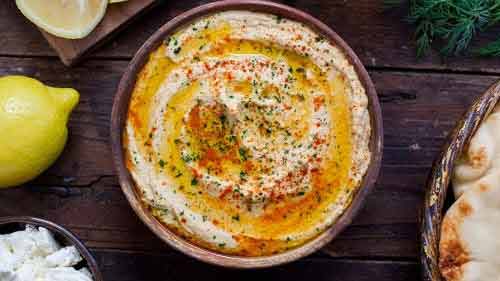 Hummus cung cấp nguồn protein tuyệt vời