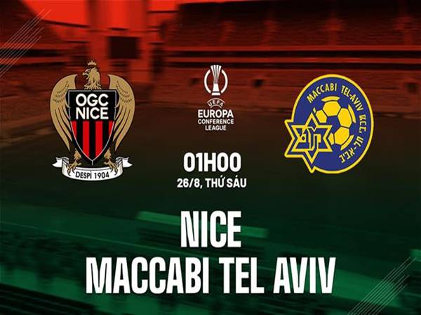 Nhận định bóng đá Nice vs Maccabi Tel Aviv, 01h00 ngày 26/8