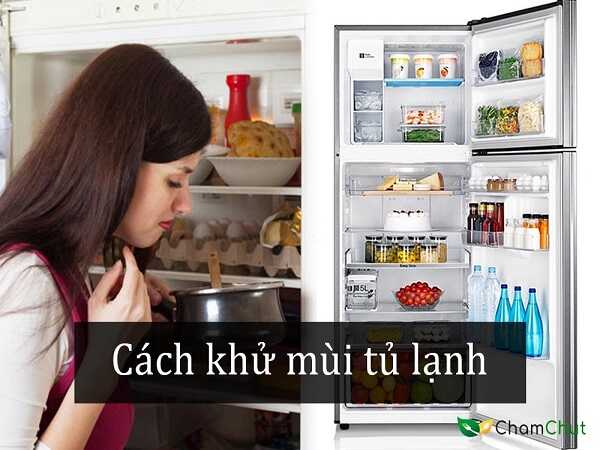 Các cách khử mùi tủ lạnh tại nhà