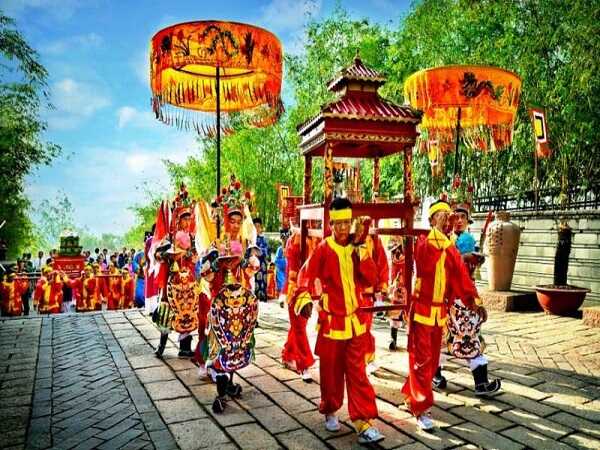 Những nghi thức quan trọng trong phần lễ của lễ hội Đền Hùng